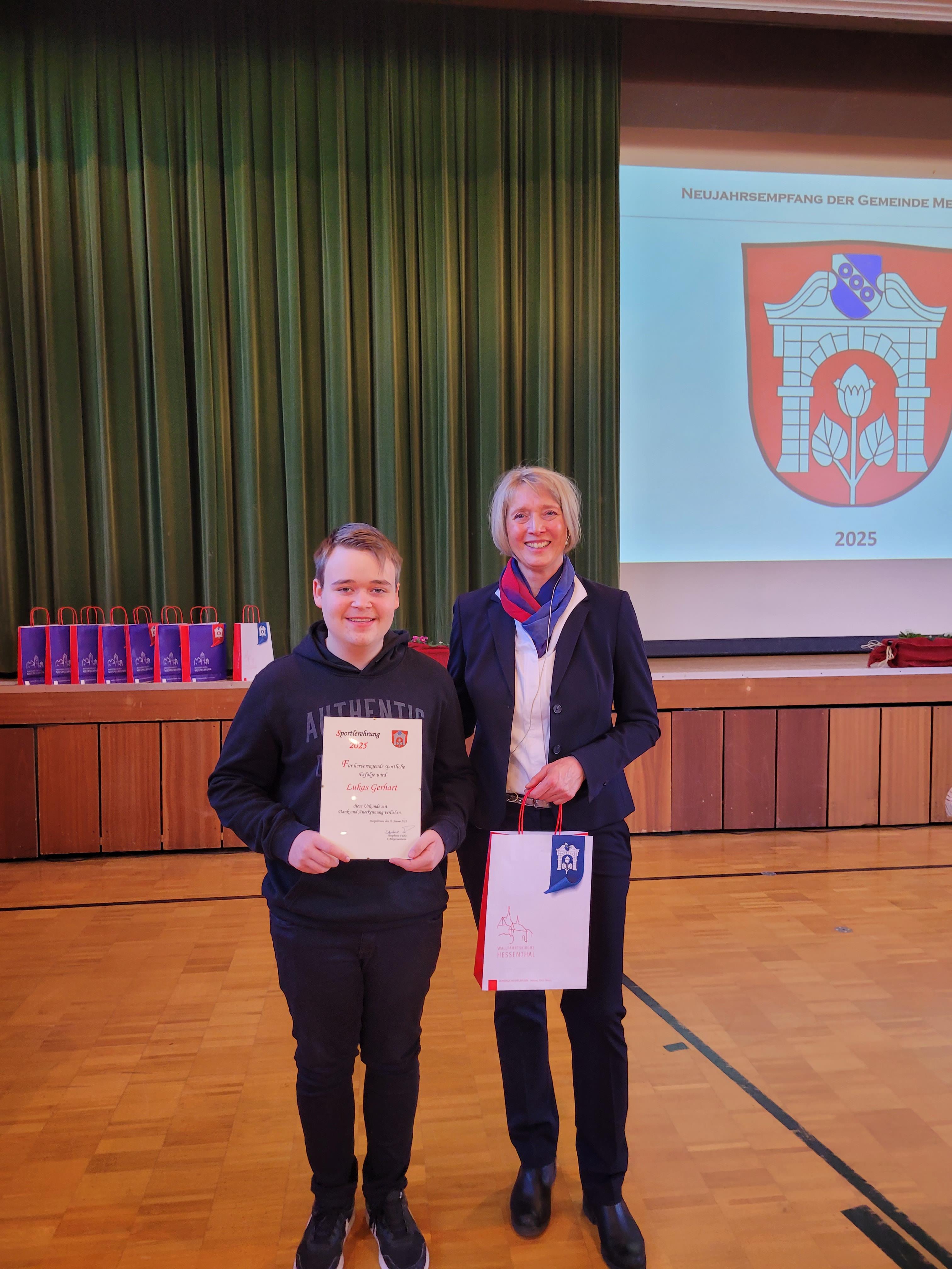 Lukas Gerhard – 1. Platz Bezirksmeisterschaft Kleinkaliber sowie Schülermannschaft Luftgewehr: 1. Platz Gaumeisterschaft und 2. Platz Bezirksmeisterschaft
